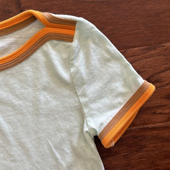 J Crew Retro Style Ringer Tee XXS - Picture 3 of 5